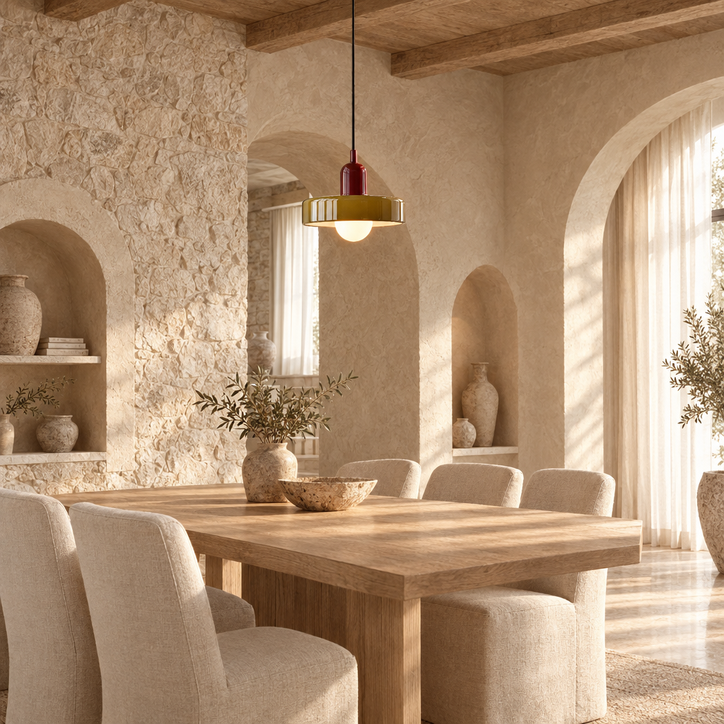 Lámpara colgante Lume en comedor